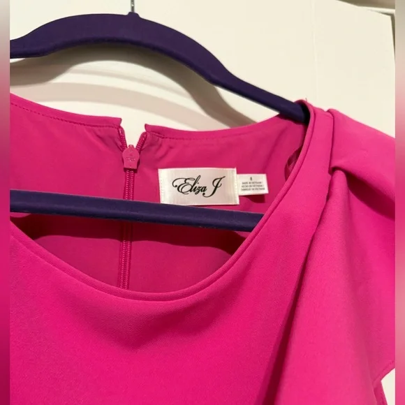 Eliza J Fuchsia Dress - Picture 3 of 3